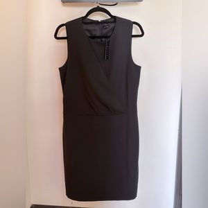 NWT THEORY sleeveless blk dress sz 10